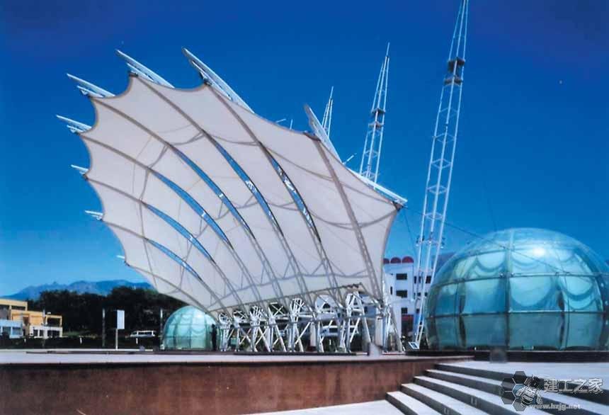 义乌车棚膜结构网架